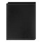 Photo Albums 36-Pocket Sewn Leatherette Embroidered "Graduation" Theme Frame Cover Album for 4 by 6-Inch Prints, Black